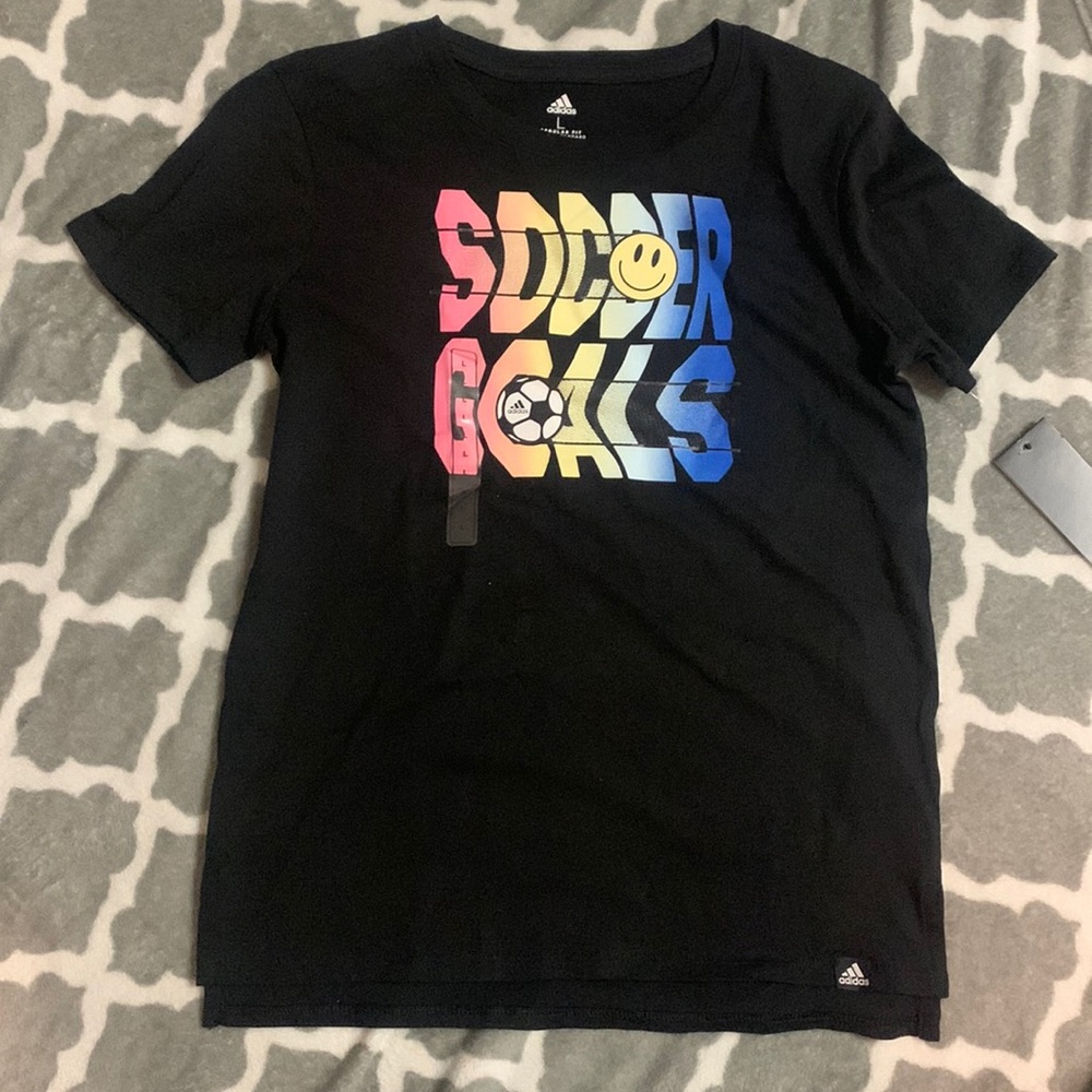 Adidas Size 14 Girls Shirt